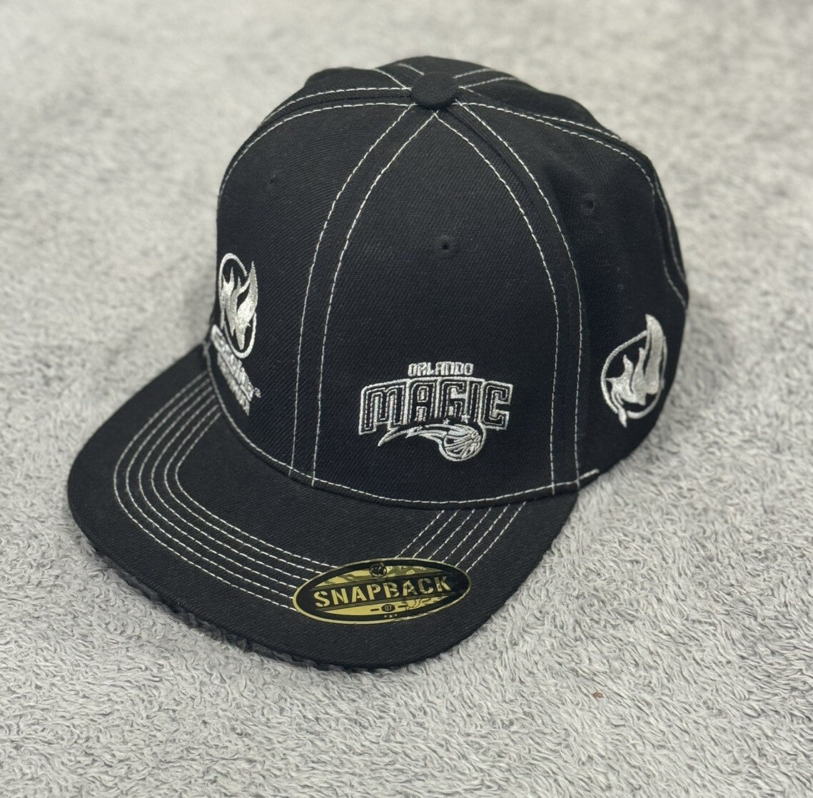 RARE Vintage Orlando Magic Gasolina Party in a Pouch Cap Adjustable Snapback hat