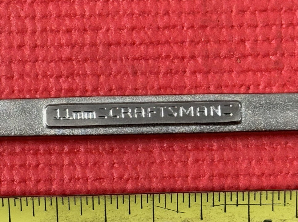 Vintage Craftsman NEW VA 42915 Metric 11mm Combination Wrench 12 Pt  Made In USA
