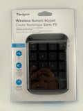 Targus AKP11US Black Portable PC/Chromebook Ergonomic Wireless Numeric Keyboard