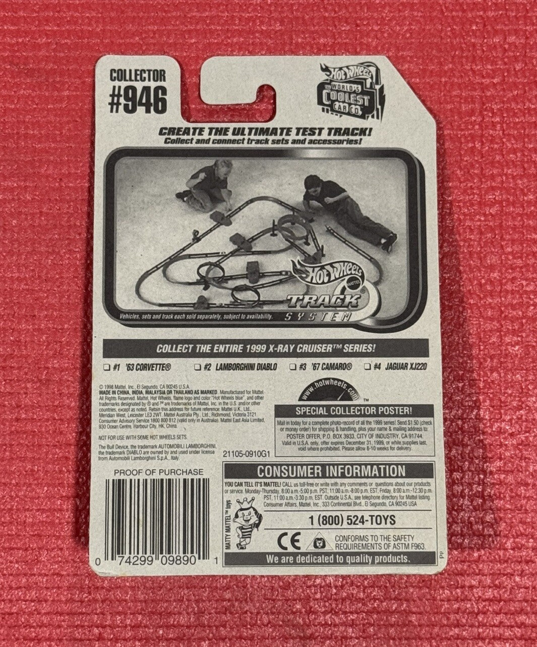 NEW HOT WHEELS LAMBORGHINI DIABLO X-RAY CRUISER SERIES #946
