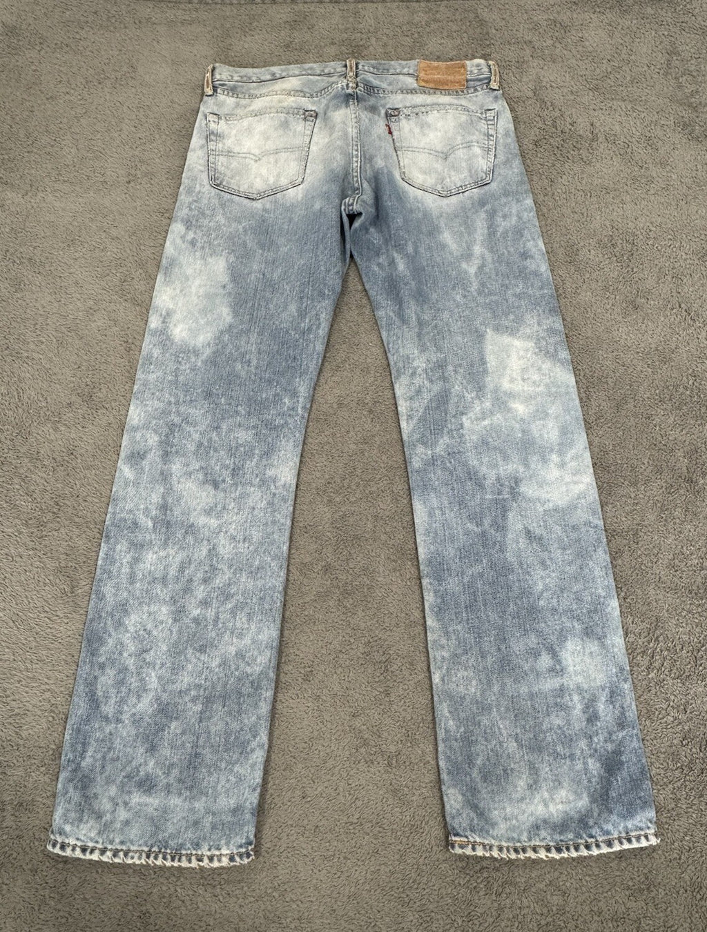 LEVI'S STRAUSS & CO Men's Size W33 L32 Denim Light Blue Jeans