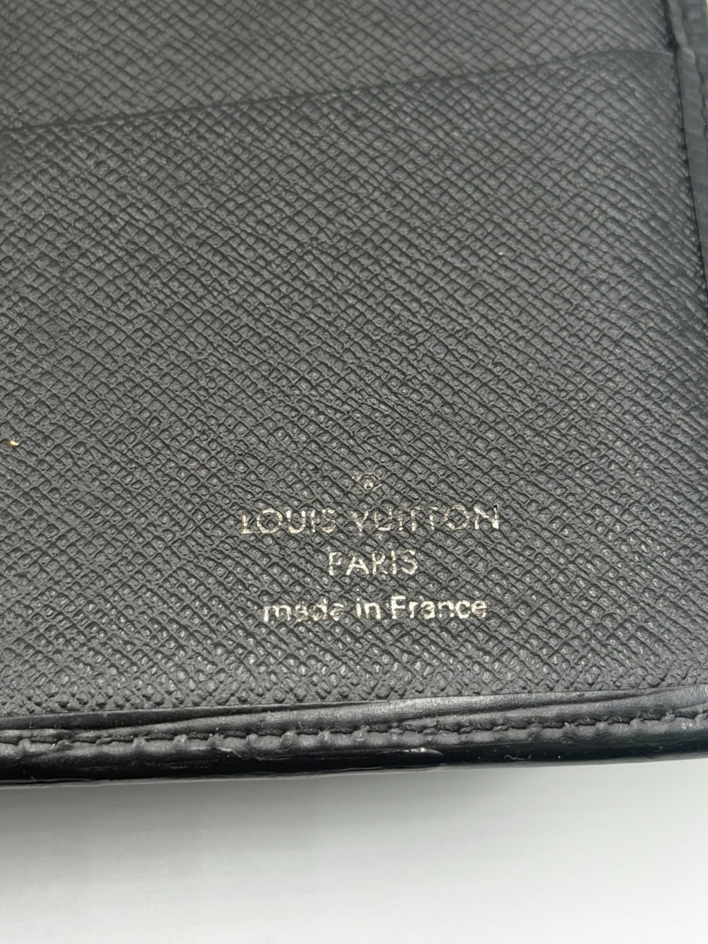 Louis Vuitton Epi Black Brazza Long Wallet Men's Leather Limited Edition Logo