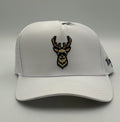 NWT Waggle Kentucky Buck Golf Hat White Adjustable Performance Snapback Cap