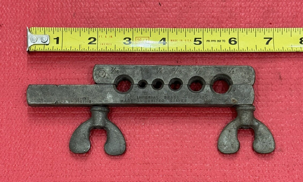 Vintage Imperial Brass Chicago Flare Flaring Tool Made in USA
