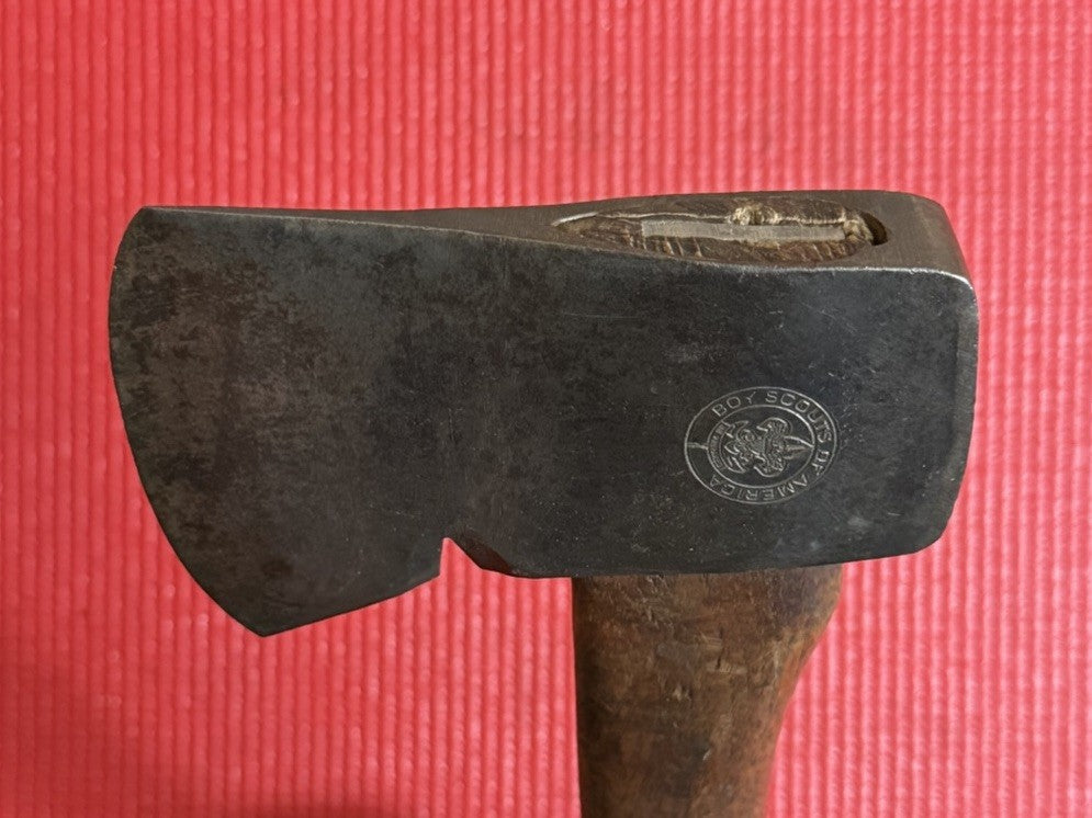 Plumb Boy Scouts of America Axe 1950s Official Scout Hatchet Original Handle