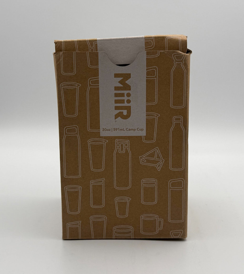 New MiiR Camp Cup Insulated Stainless Steel Mug Tumbler Gray Basal - 20oz