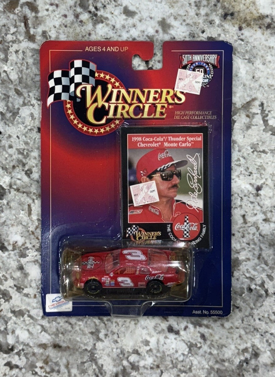 1998 Winners Circle 1/64 Dale Earnhardt #3 Coca-Cola Thunder Special Monte Carlo