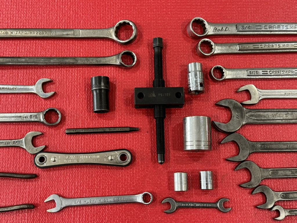 Vintage Lot of 30 USA Tools- Snap-on,Mac,Craftsman,Proto,Westline,Wizard,Bonney