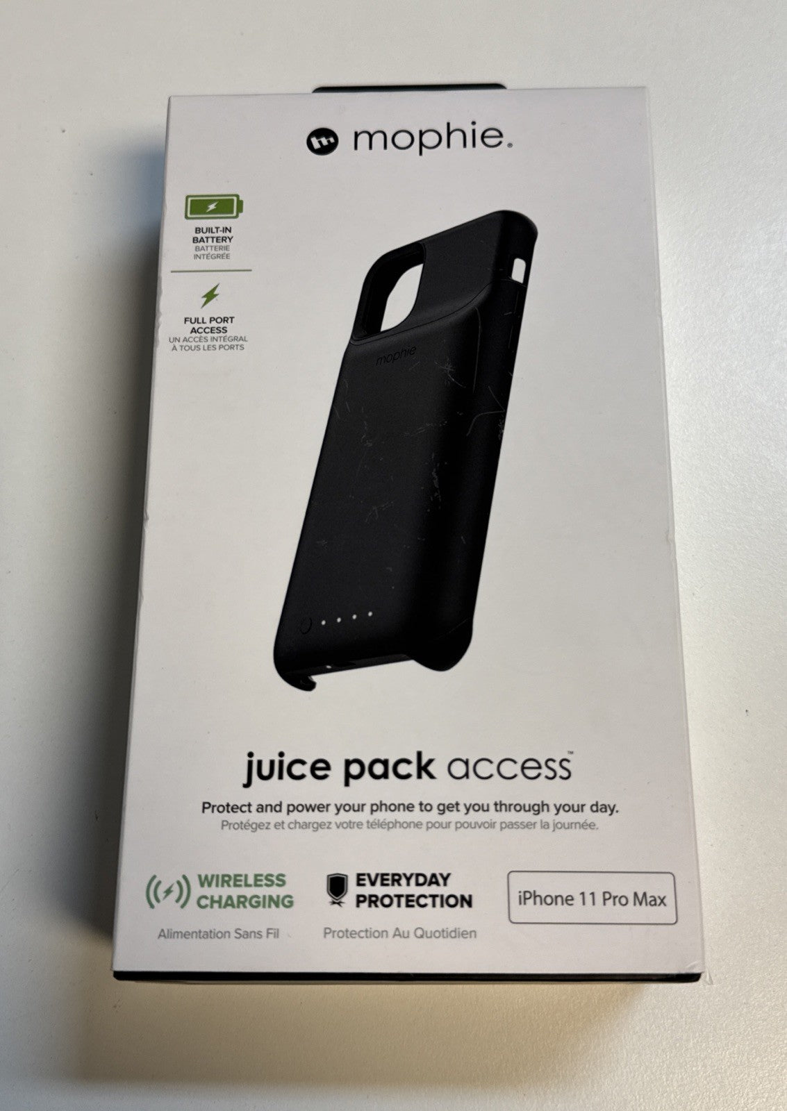 Mophie Juice Pack Access 2,200mAh Battery Case for iPhone 11 Pro Max | Black NEW