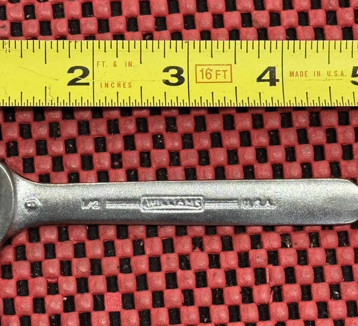Vintage J.H. Williams Superrench 1/2” Single-Open No. 1001 Made In USA M8
