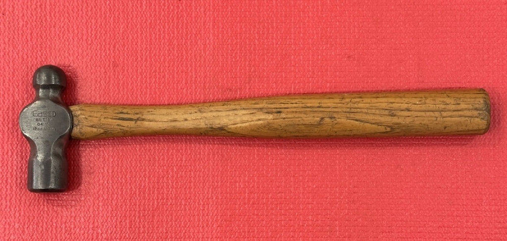 Vintage Easco Tools No. 81 712/04 112 Ball Peen Hammer 12 oz Made In USA Rare