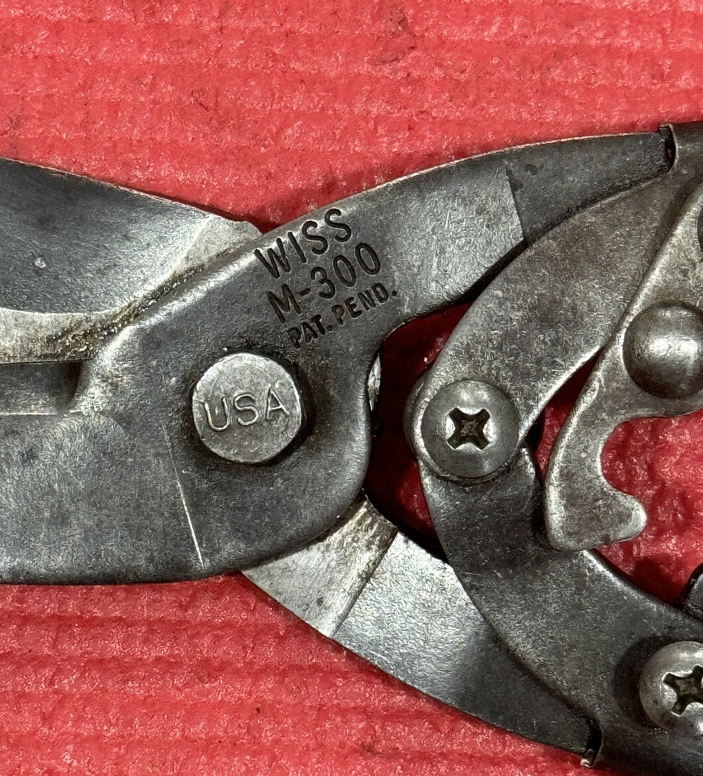 Wiss M-300 MultiMaster 3” Cut 10.5” Straight, Left & Right, Long Handle Snip USA