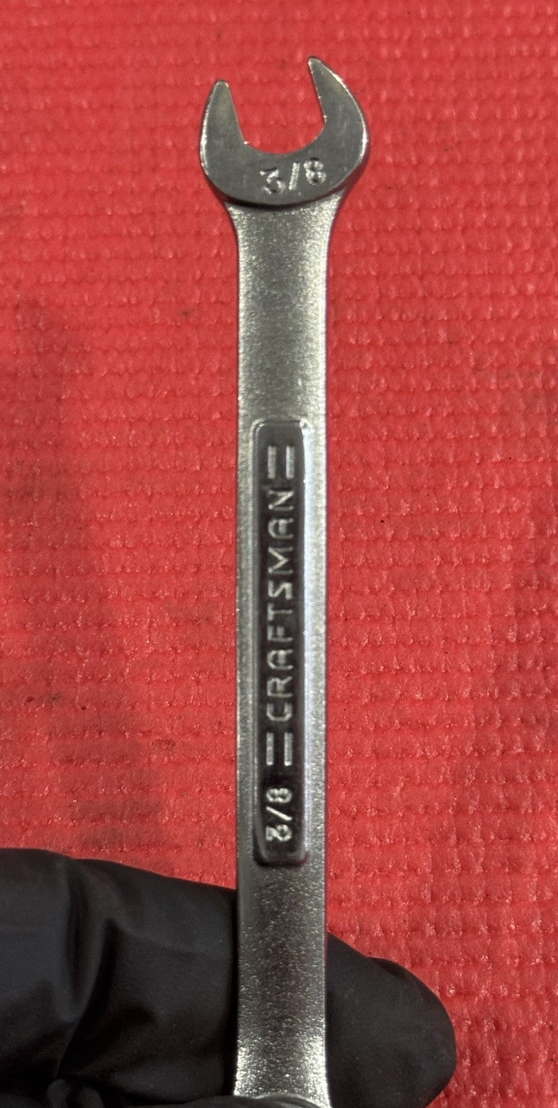 Vintage Craftsman VA 44693 3/8" Combination Wrench 12 Point Made In USA NEW