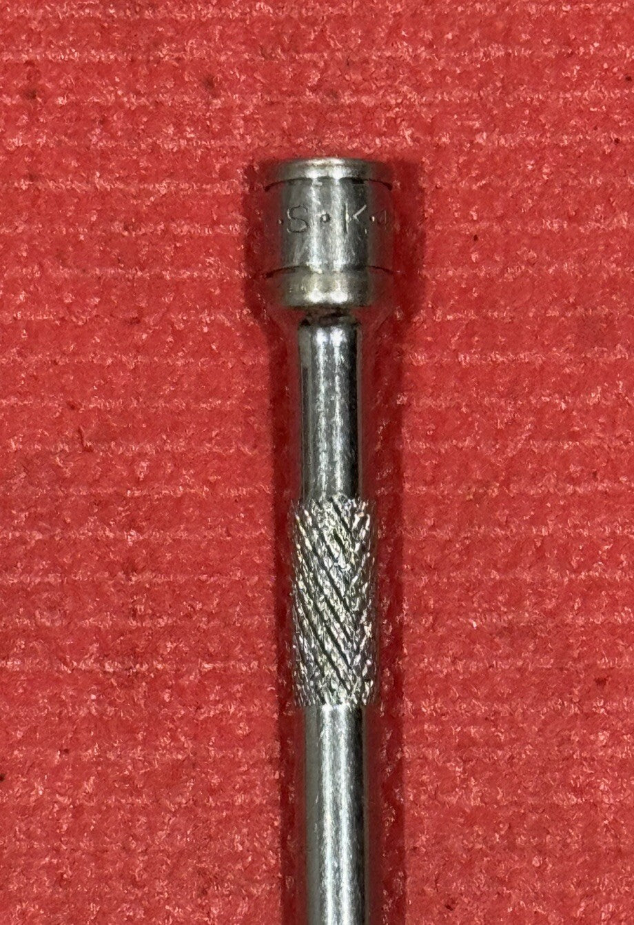 S-k Hand Tools 40962  1/4" Drive 6" Long Socket Extension Knurled SK Made In USA