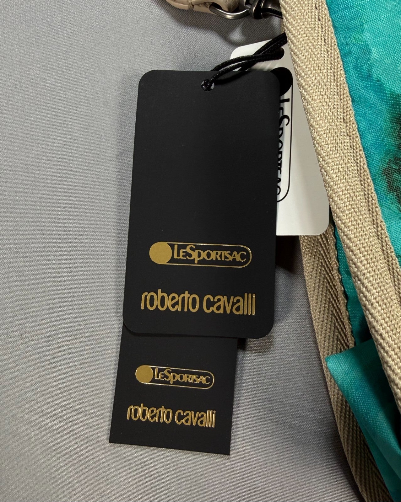 NWT Roberto Cavalli All-Over Print Milano Bag Women's Adjustable Shoulder Strap