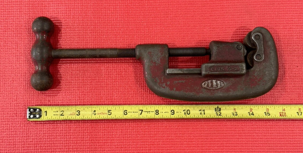 REED MFG CO CUT TOOL #2-1 HD Pipe Cutter, Cuts 1/8"-2" pipe Made In ERIE PA USA