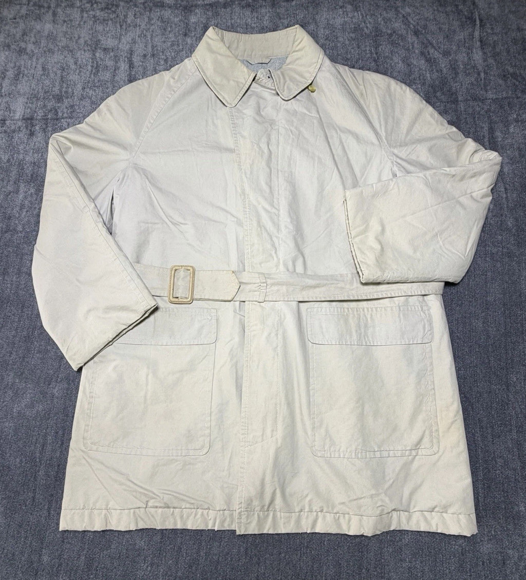 Vintage Christian Dior Monsieur Belted Terry Cloth Robe Beach Coverup Jacket COA