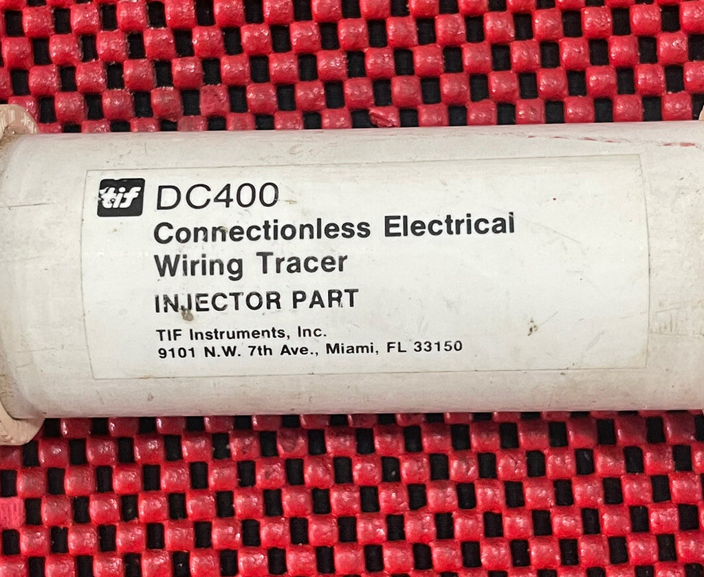 TIF DC400 Connectionless Electrical Wiring Tracer Injector part USA Vintage  M5