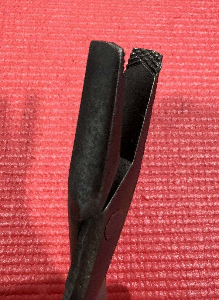 VINTAGE PALMER TOOLS 768  8” LONG DUCK BILL PLIERS MADE IN USA RARE