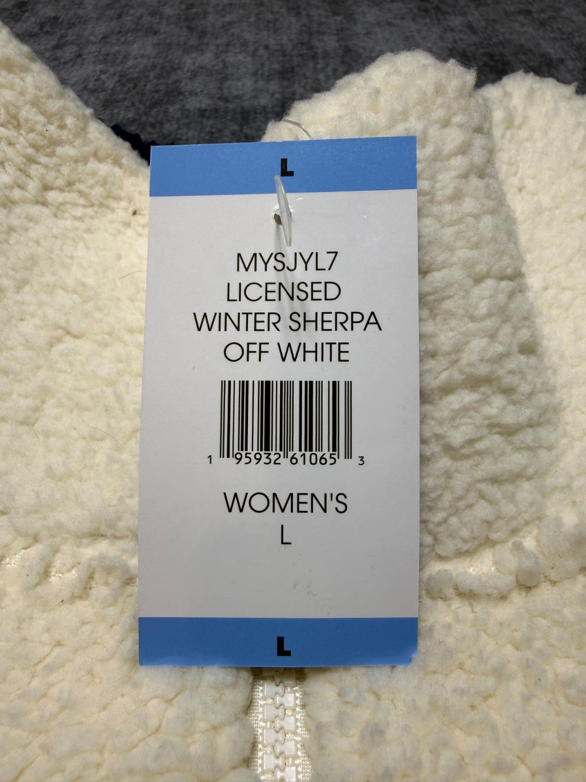 NWT Disney Mickey Sherpa Fleece Ultra Soft Mock Neck Pullover Women Large
