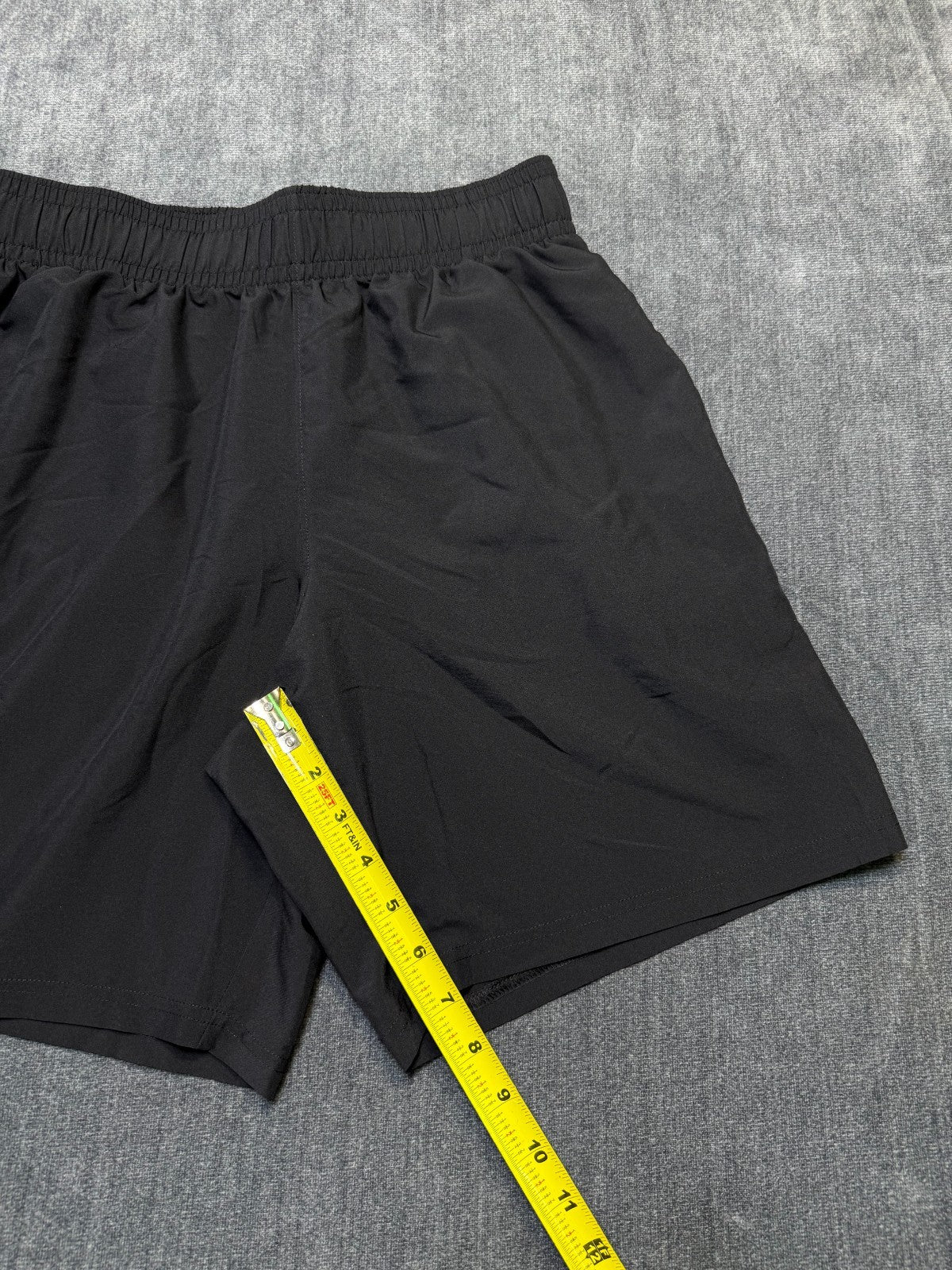 Under Armour Woven Wordmark Shorts Men's Small Black Logo Casual Wear