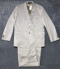 NWT Banana Republic Tailored-Fit Textured Suit Jacket Men's 46 Gray Notch-Lapel