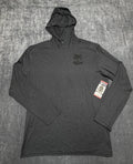 NWT Reel Life Hooded UV T-Shirt Men's XL Black Long Sleeve Pullover Ultra-Soft