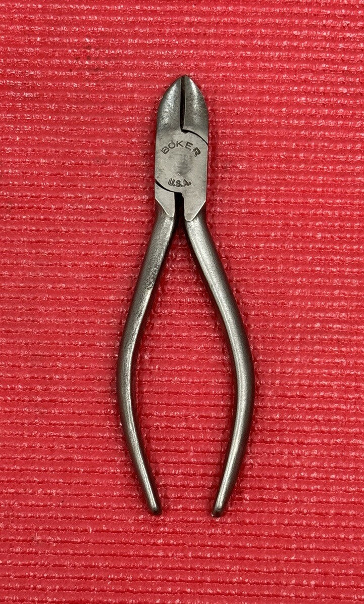Vintage BOKER  Diagonal Cutters Cutting Pliers 6”  Made in USA M1