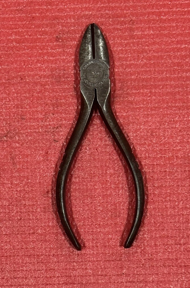 Vintage CHANNELLOCK Tools Model 435 Diagonal Cutting Pliers RARE HANDLE USA