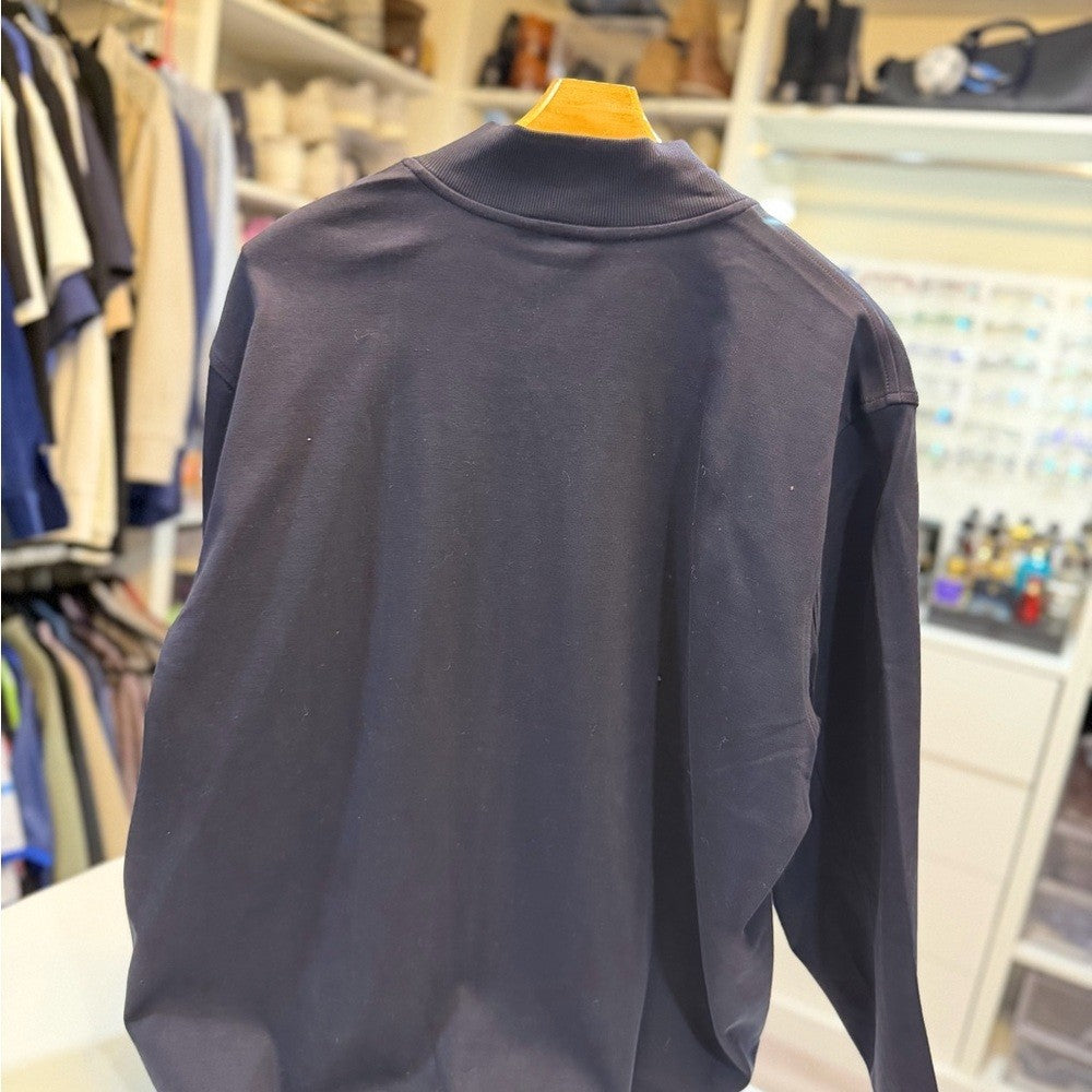 NEW Banana Republic Navy Blue Zip-Up bomber Jacket Size XL