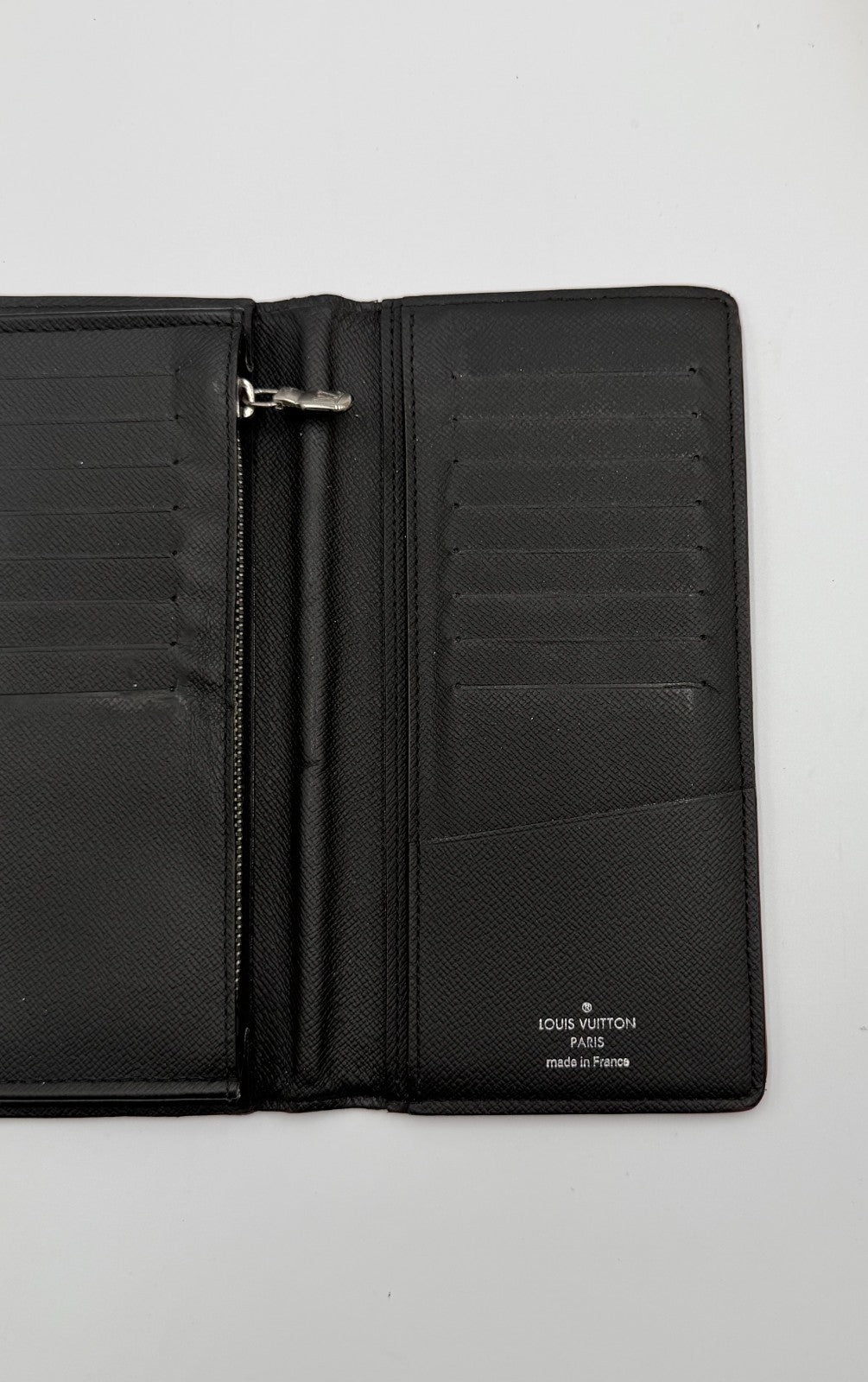 Louis Vuitton Brazza Damier Graphite Alps Sticker Wallet Men's Limited Edition