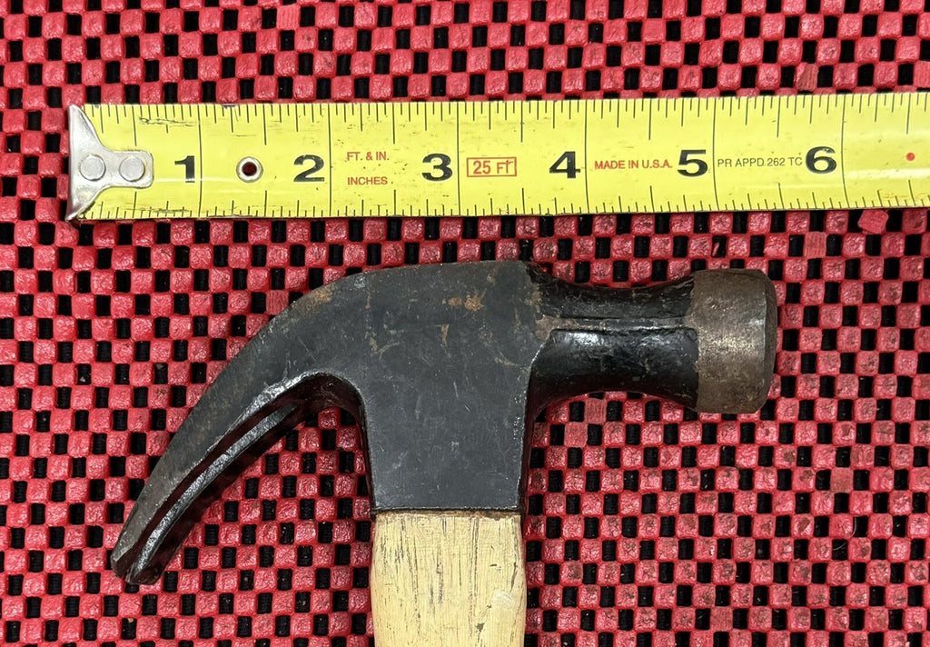 Vintage Sears 38143-M Claw Hammer Wood Handle Rare Made in USA N6