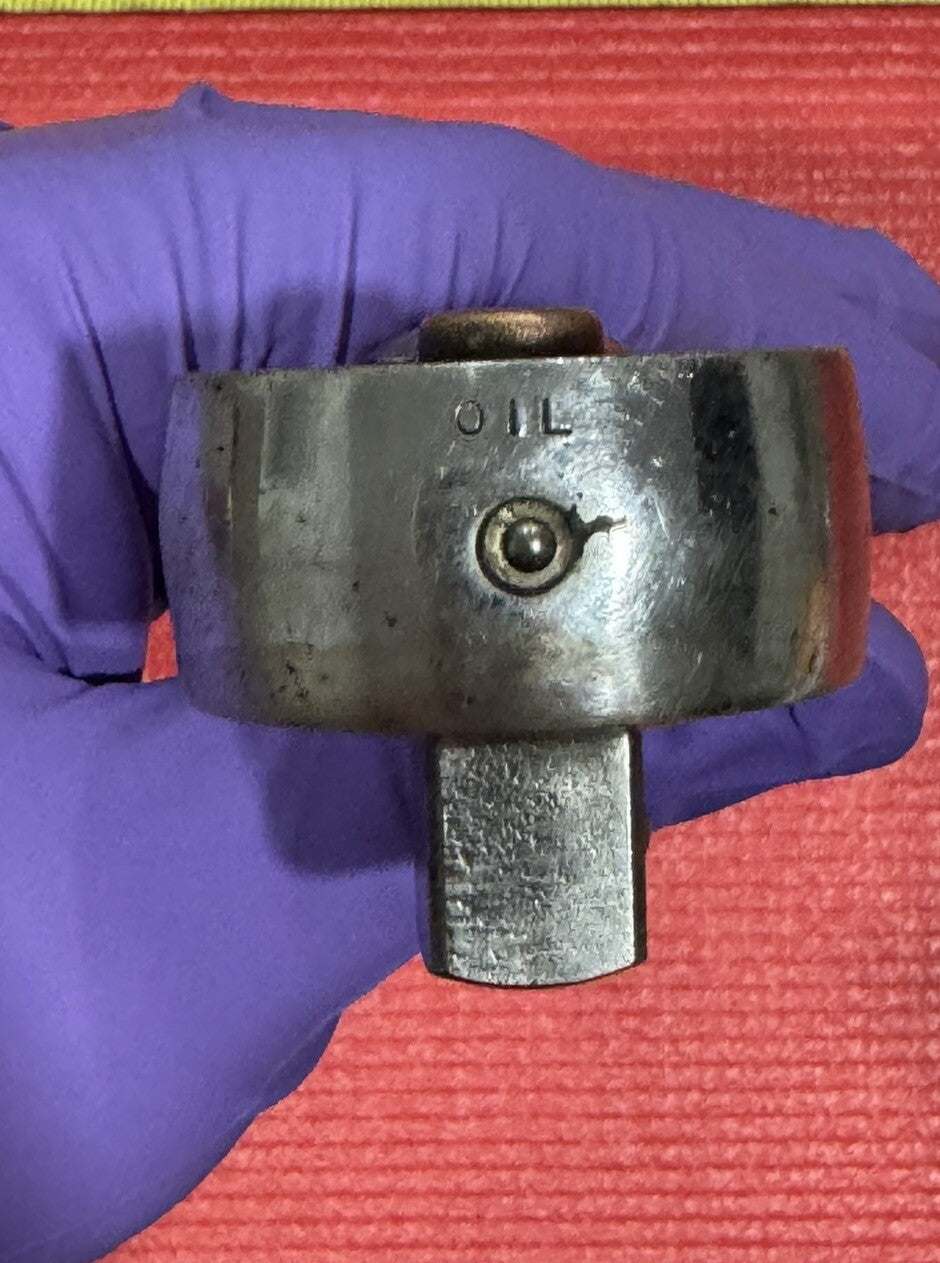 Vintage CRAFTSMAN 1/2" Drive Quick Release Ratchet -V-Series 44975 Oil Port USA