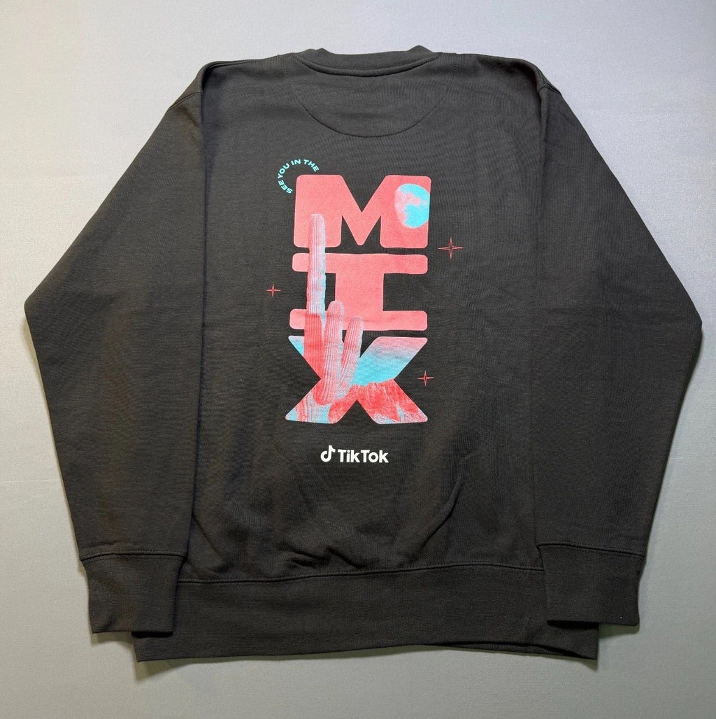 NWT TikTok See You In The Mix T-Shirt Men's Medium Black Graphic Short Sleeve