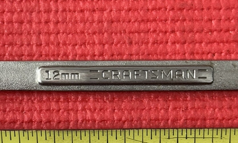 Vintage Craftsman NEW VA 42916 12MM Combination Wrench Metric 12 Pt Made in USA