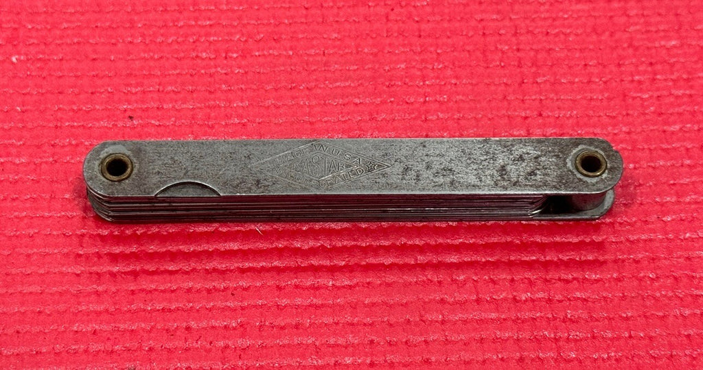 Vintage Kastar Tools Spark Plug Feeler Gauge Made in USA