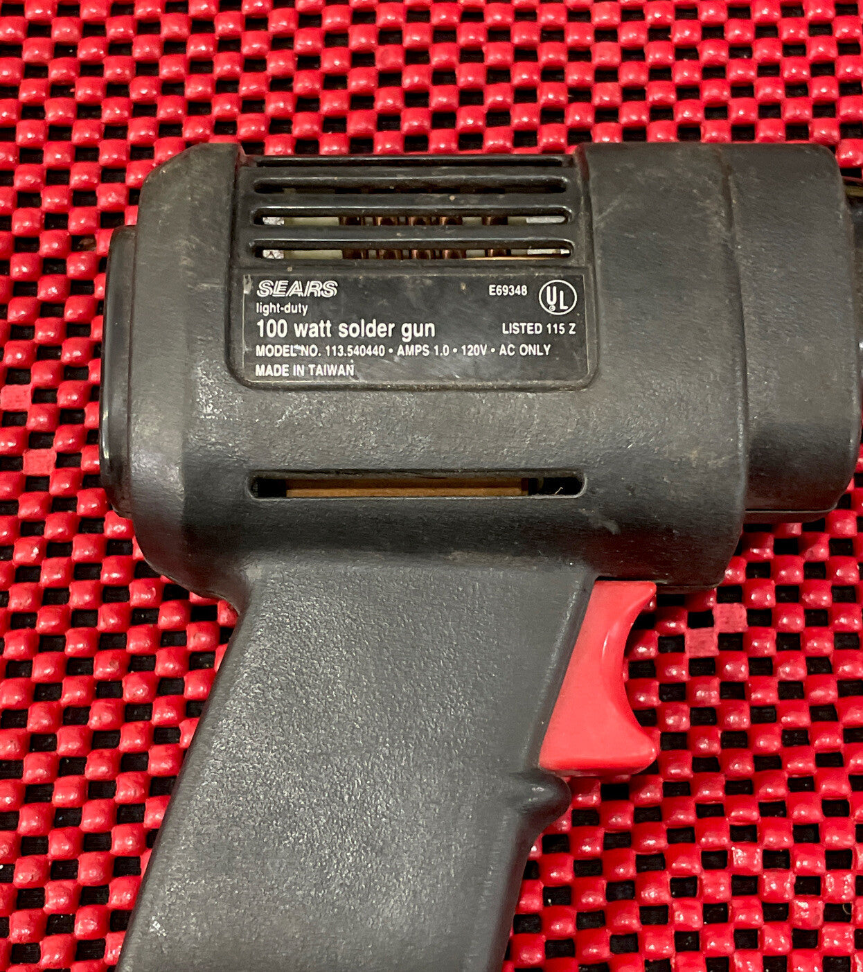Sears Craftsman Light Duty Soldering Gun Kit 100 Watt Vintage N4