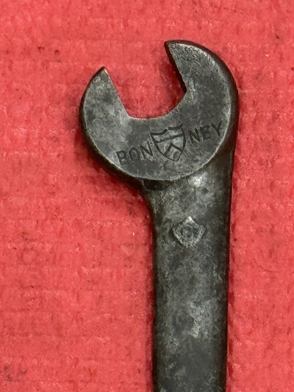 Vintage Bonney 550AS, 3/8" X 7/16" Double Open-End Angle Wrench Made in USA