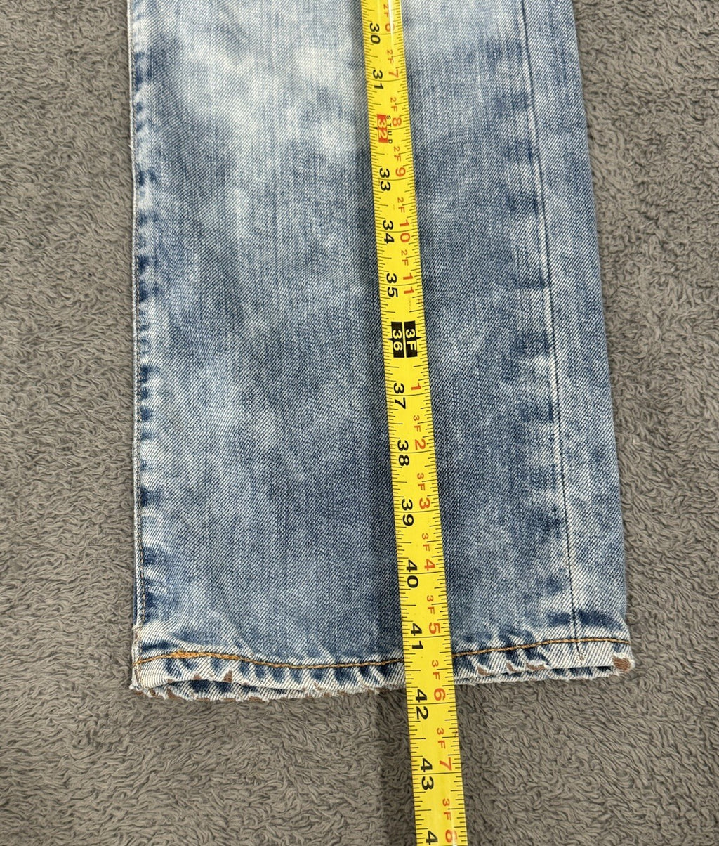 LEVI'S STRAUSS & CO Men's Size W33 L32 Denim Light Blue Jeans