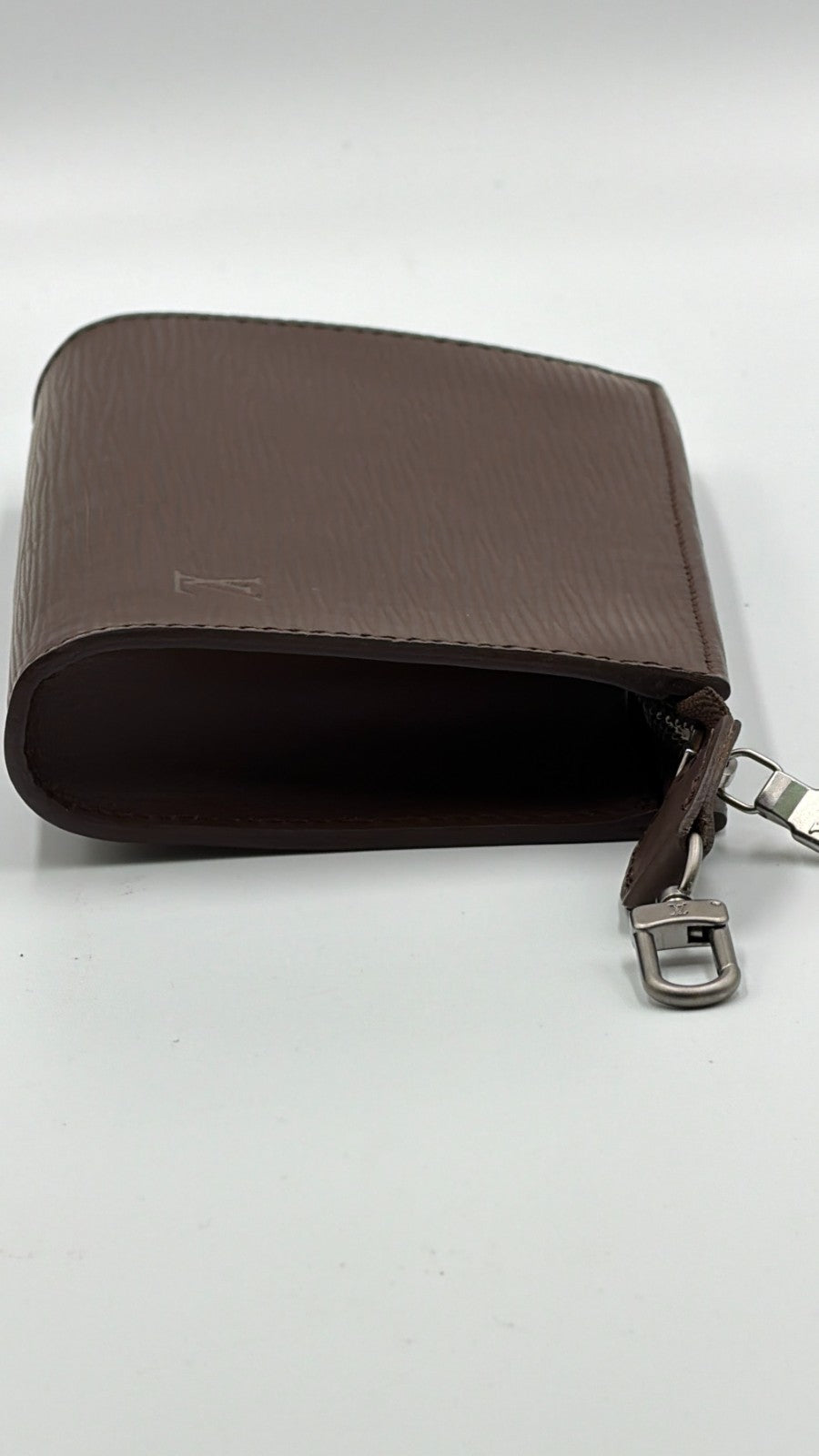 Authentic Louis Vuitton Brown Epi Leather Pochette Accessoires Bag Women's