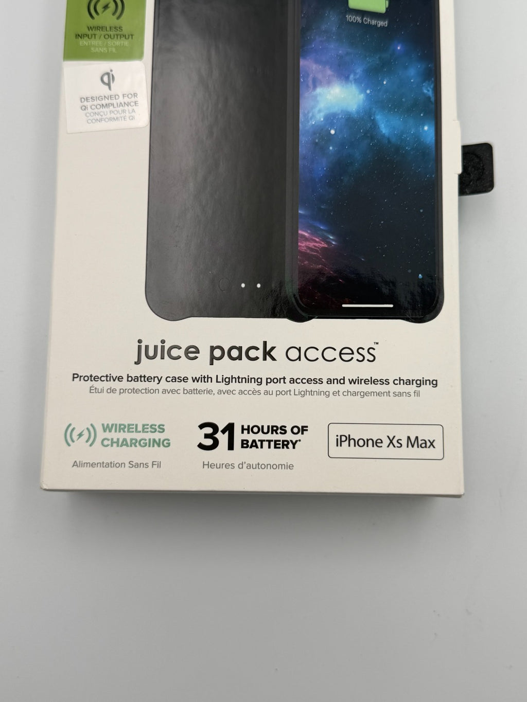 Mophie Juice Pack Access 2,200mAh Battery Case for iPhone XS Max (6.5") - Black