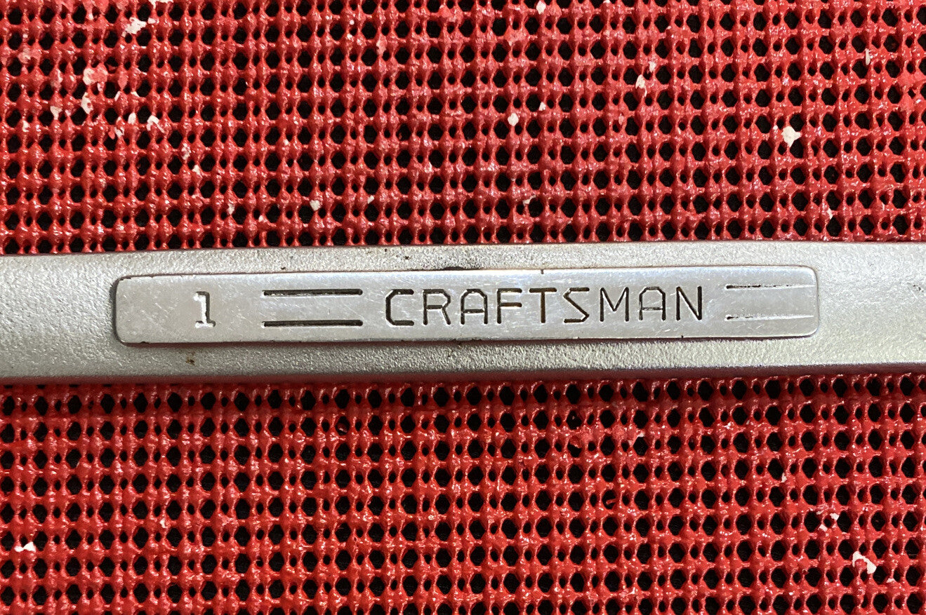 CRAFTSMAN TOOLS -VV- Series 44705 1 Inch Combination Wrench 12 Pt Made in USA M1