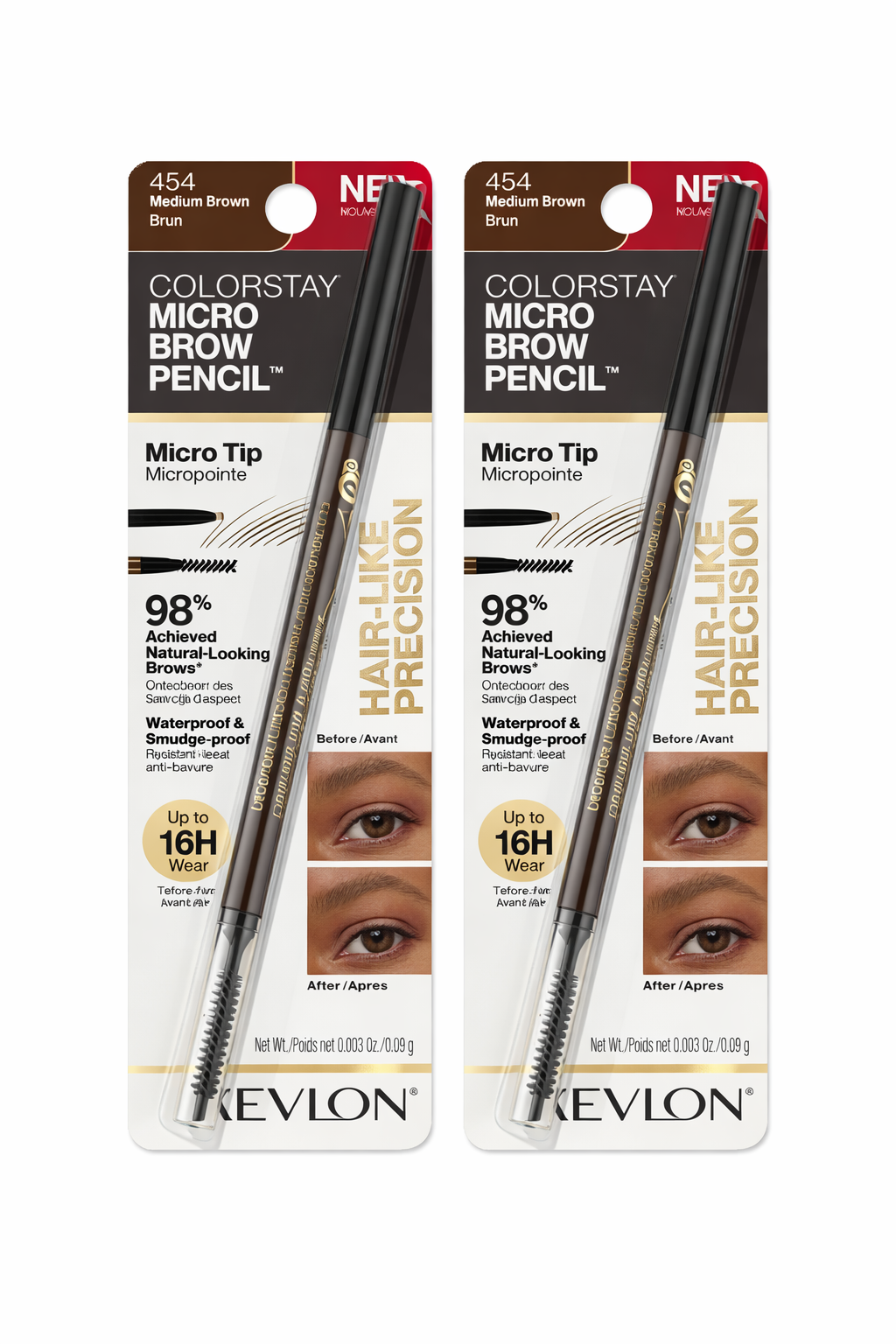 Lot of 2 Revlon Colorstay Micro Brow Pencil Waterproof 16 HR | CHOOSE YOUR COLOR