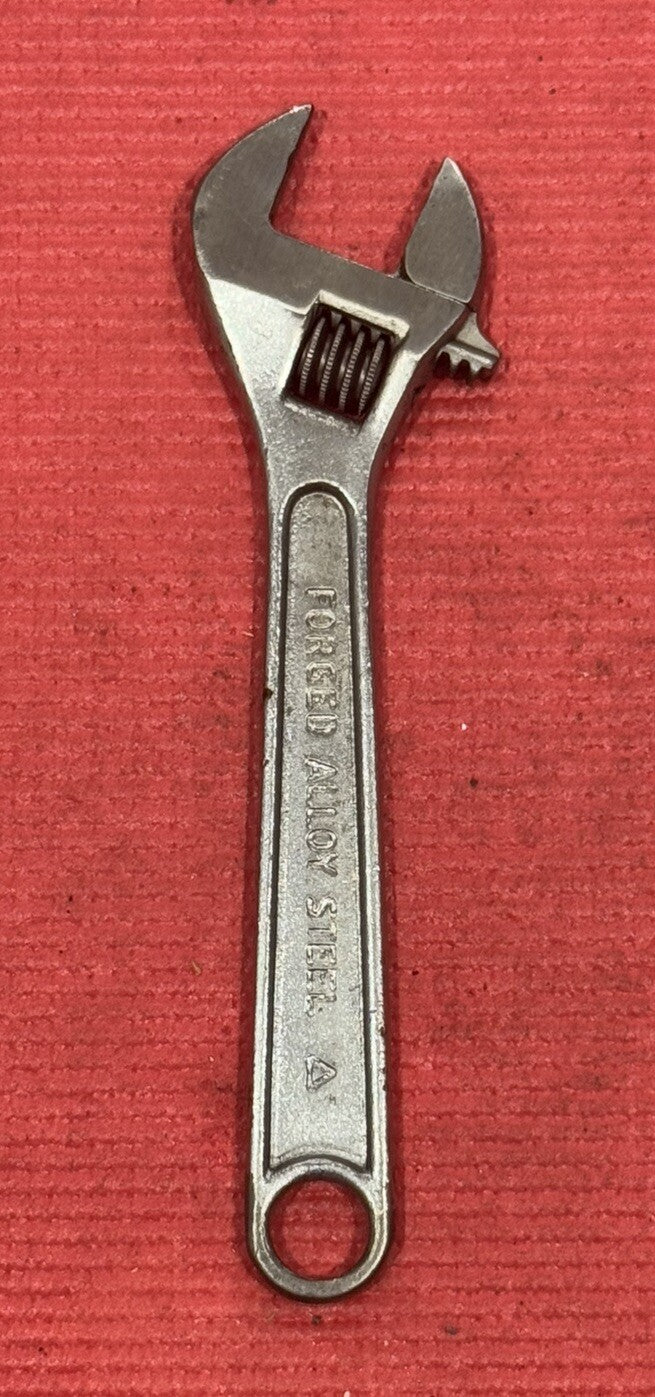 Vintage UTICA Tools 91-8  8" adjustable wrench Forge Steel Made in USA