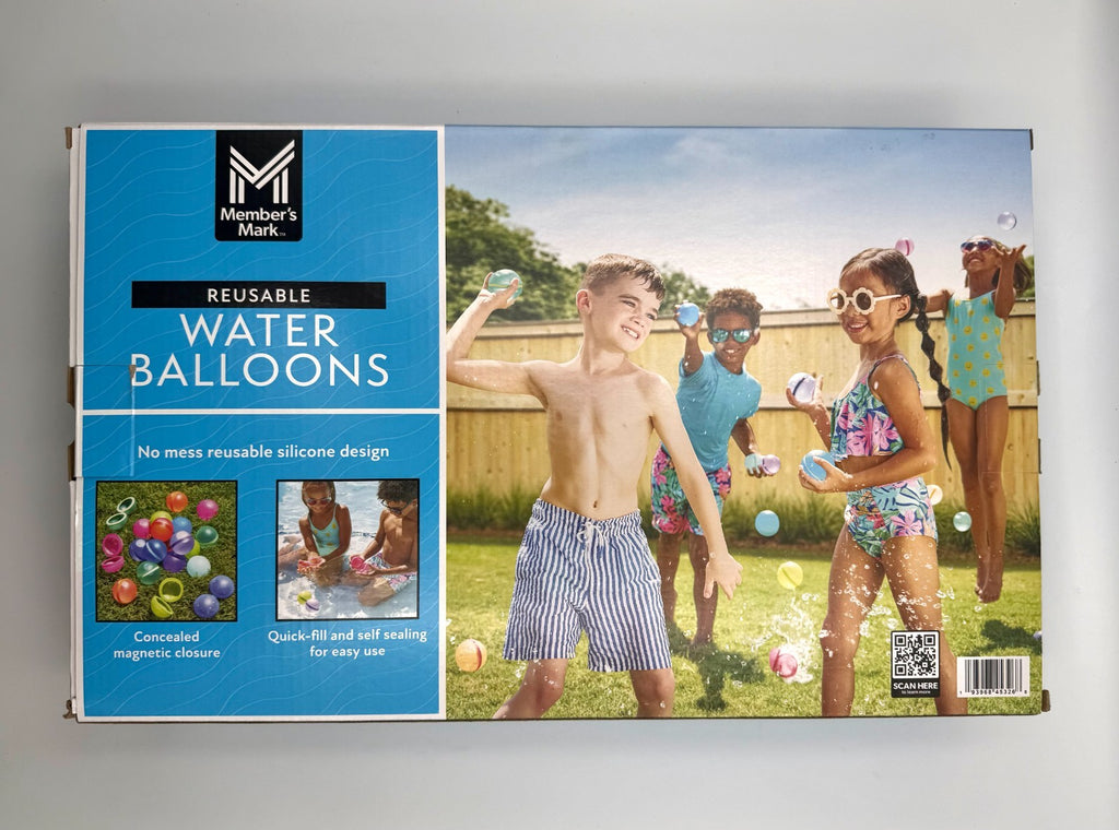 Member's Mark Self-Sealing Reusable Water Balloons with Mesh Storage Bag, 20 pc.