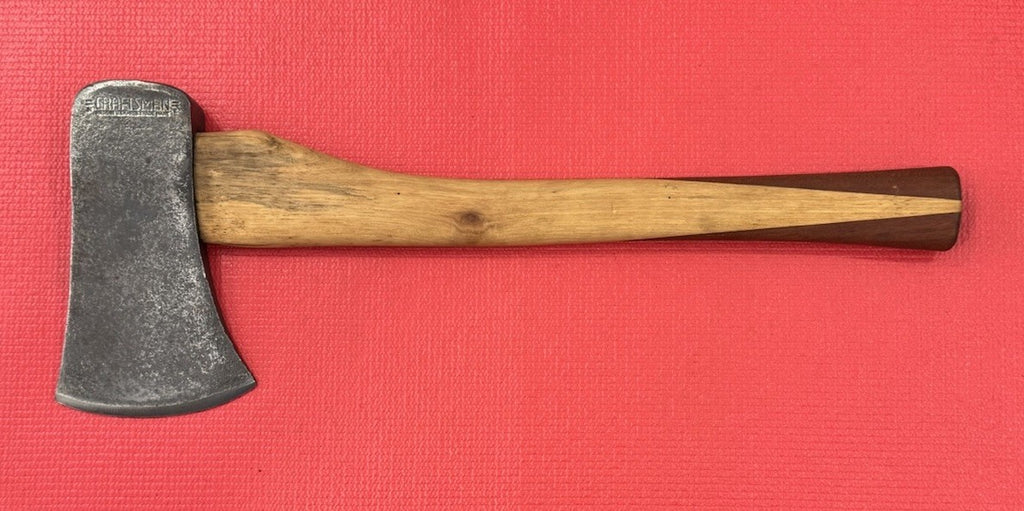 Vintage Craftsman Axe Single Bit 4 lb. New Wood Handle =M= Made In USA