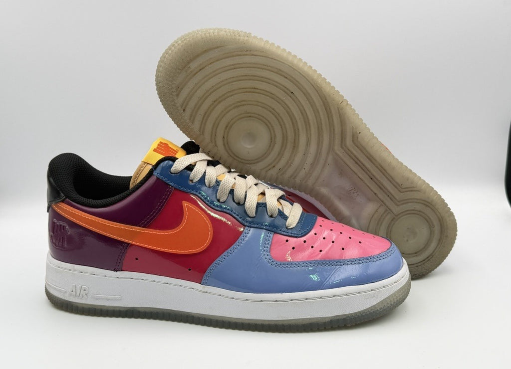 Nike Undefeated x Air Force 1 Low Total Orange Size 8.5 DV5255-400