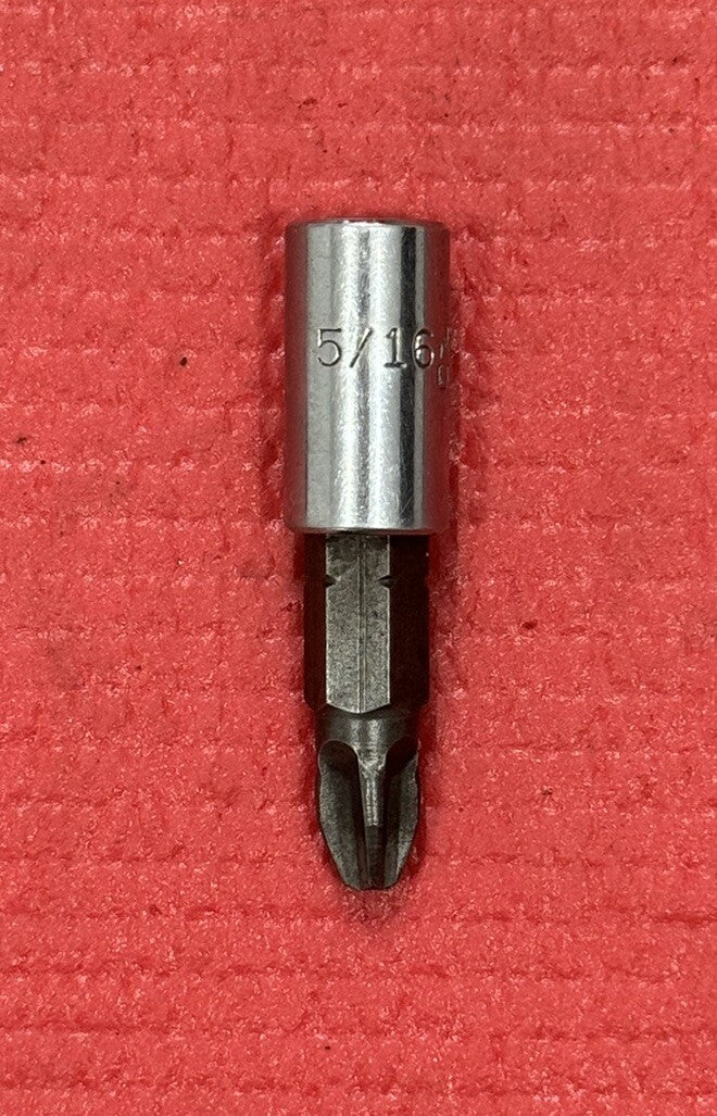 Mac Tools M106, 1/4" Drive SAE 5/16" Philips Head Socket Made in USA