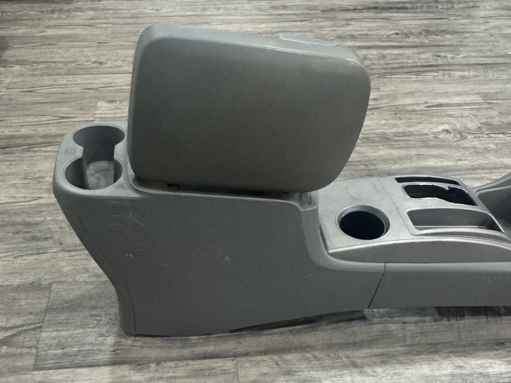 2005-09 TOYOTA TACOMA OEM FLOOR CENTER CONSOLE ASSEMBLY W/ TRIM LID GRAY GENUINE