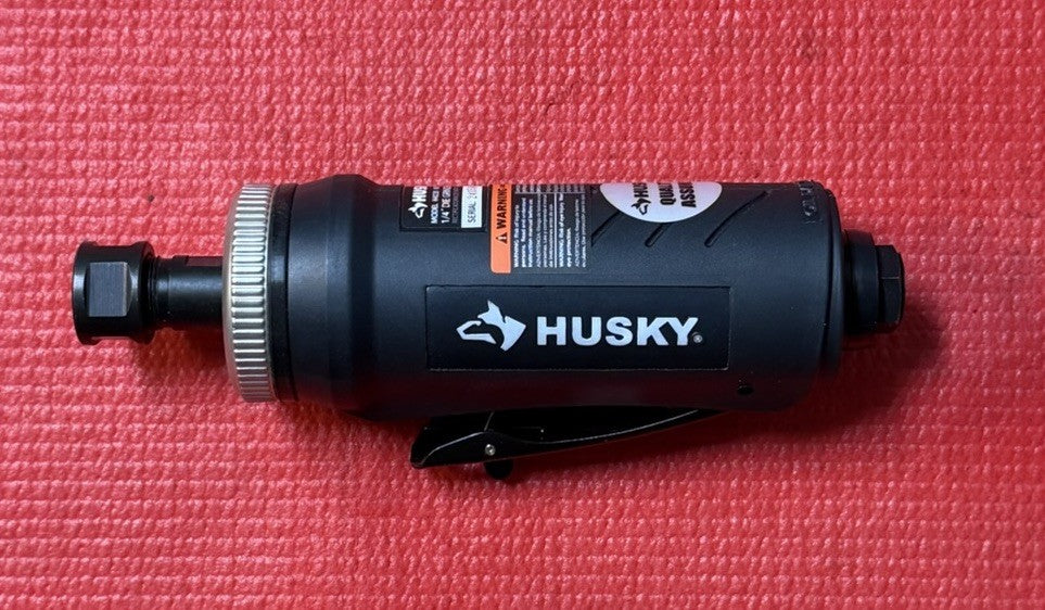 NEW Husky H4220, 1/4 in. Straight Die Grinder comes w/ OG Box